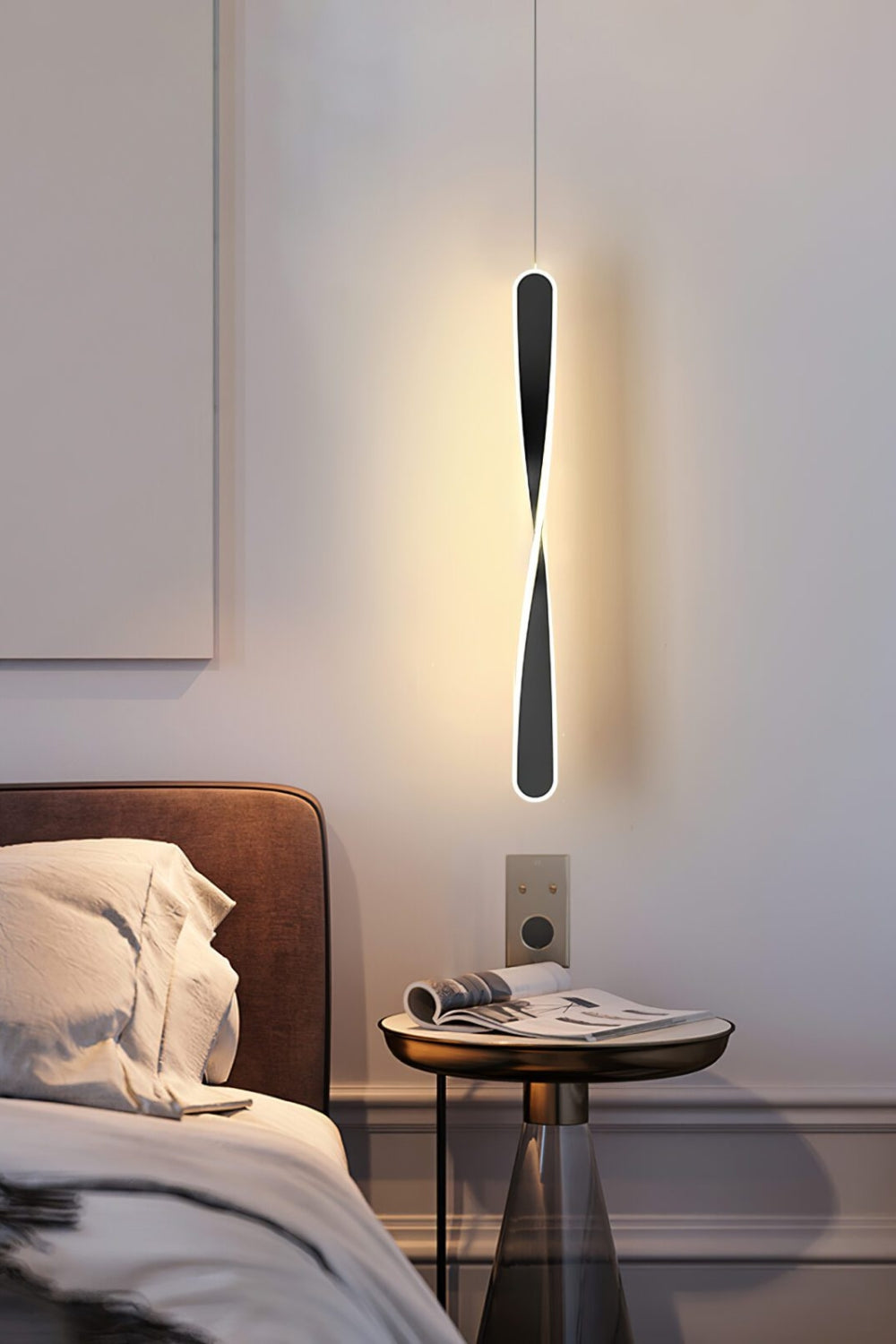 Spiral LED Pendant Light - morylighting