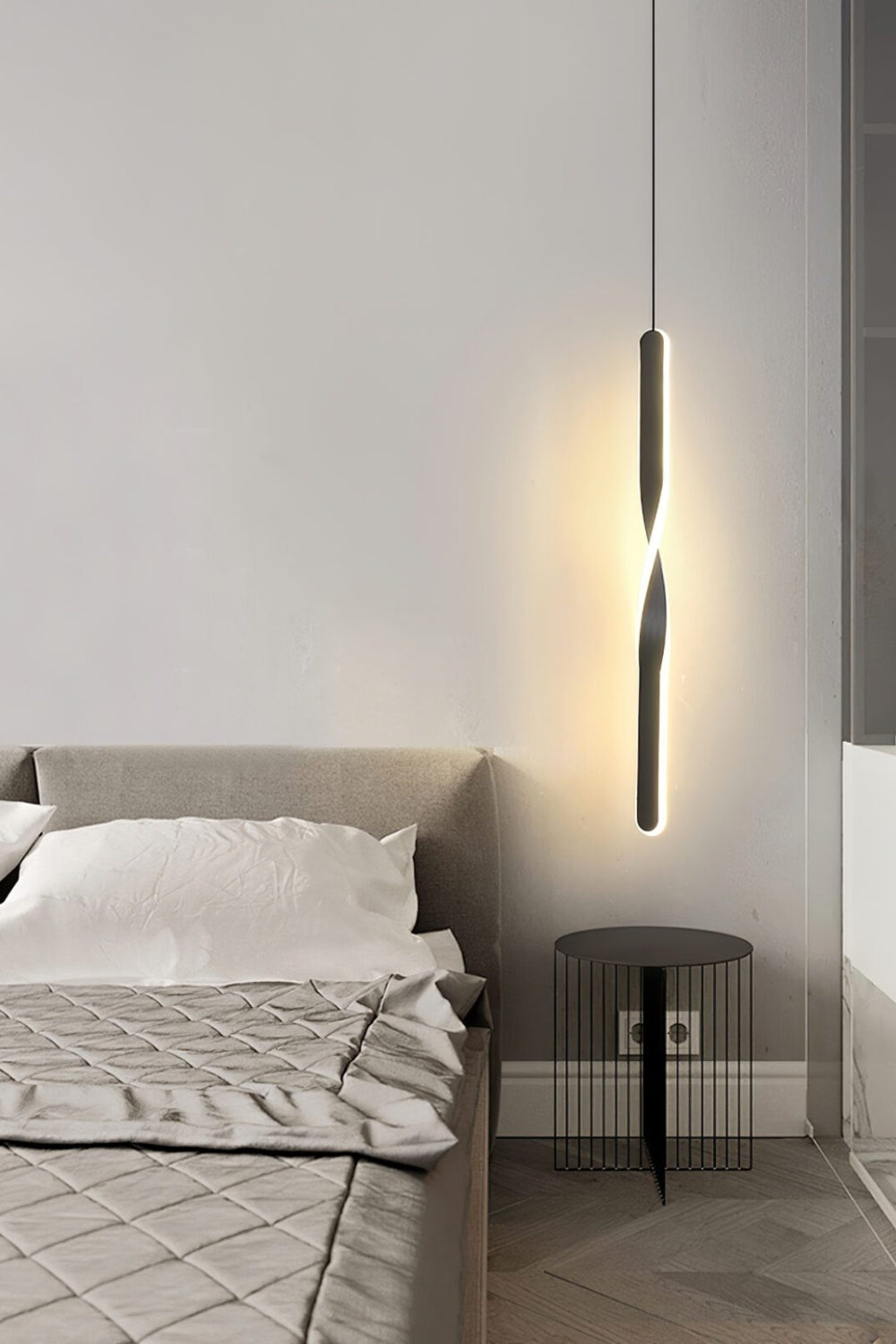 Spiral LED Pendant Light - morylighting