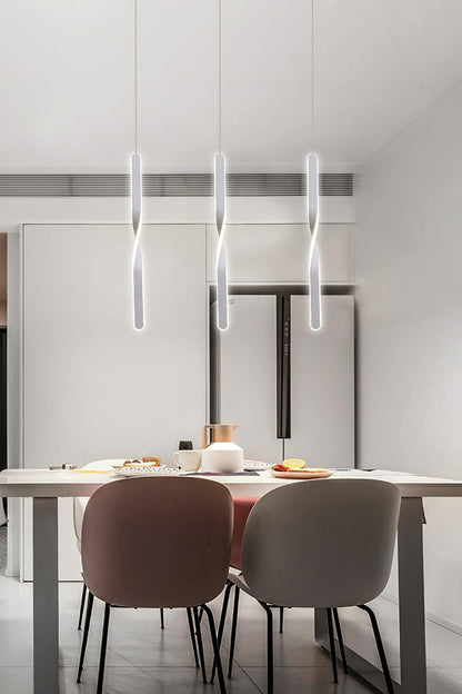 Spiral LED Pendant Light - morylighting