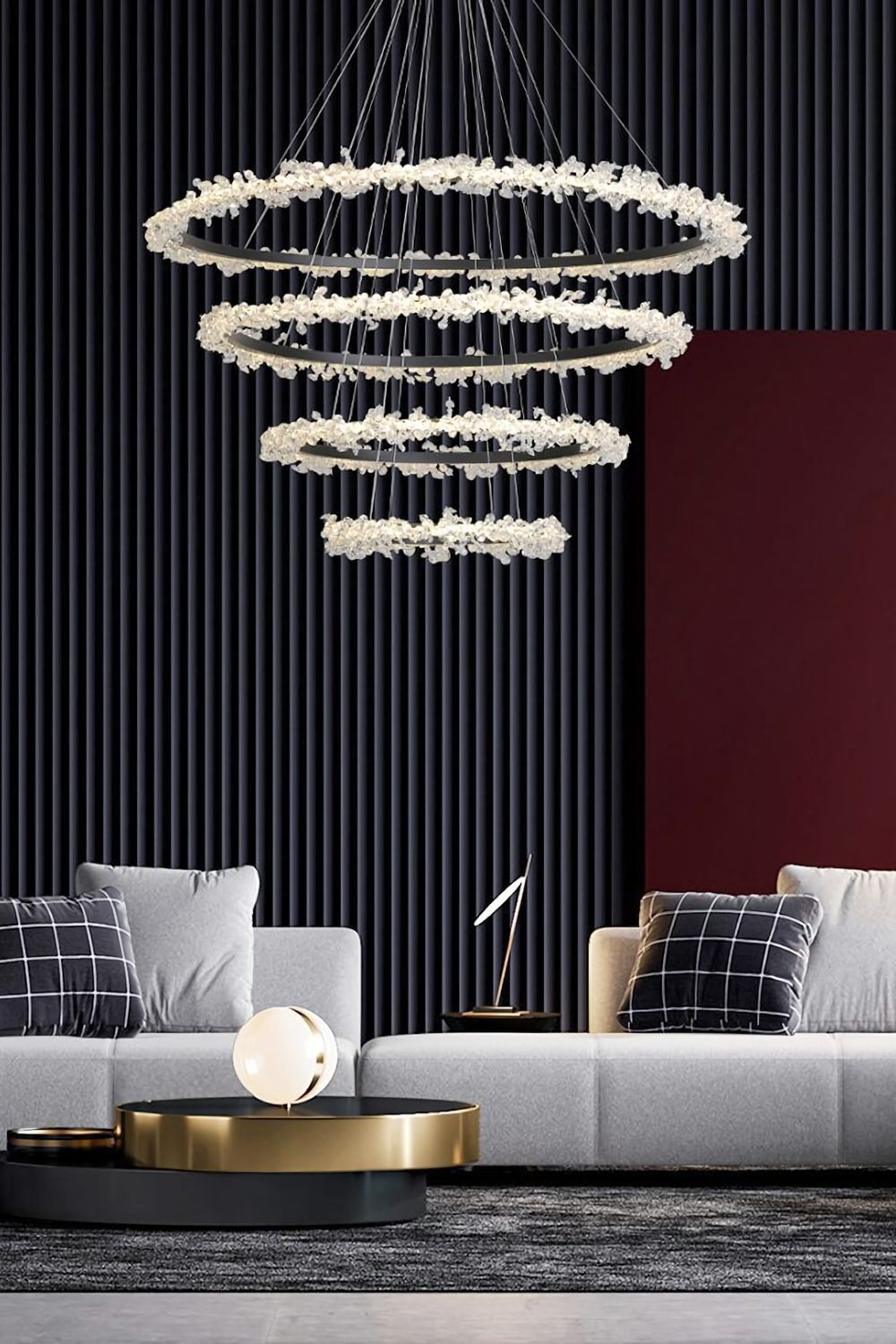 Spiridon Crystal Chandelier - morylighting