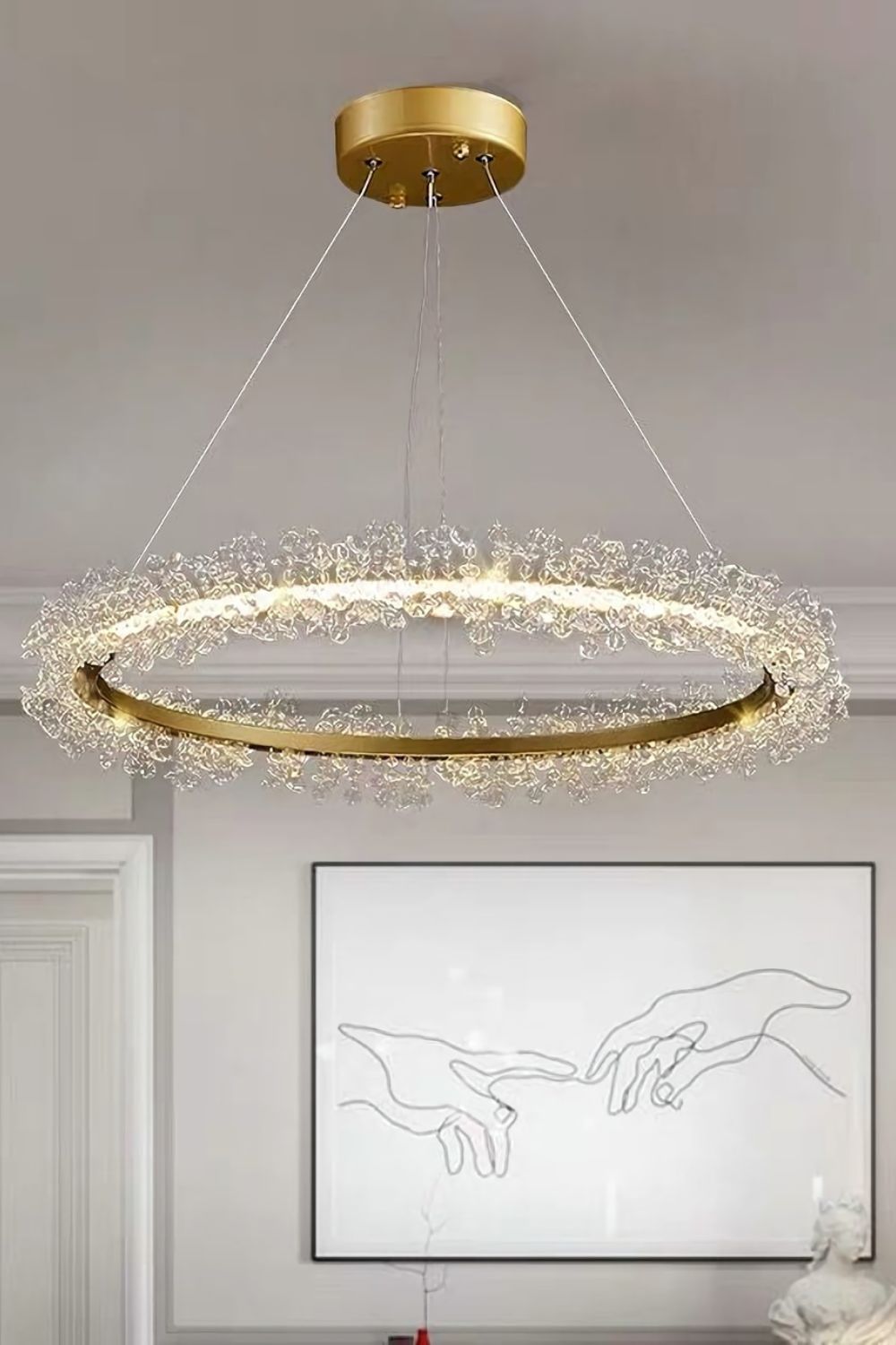 Spiridon Crystal Chandelier - morylighting