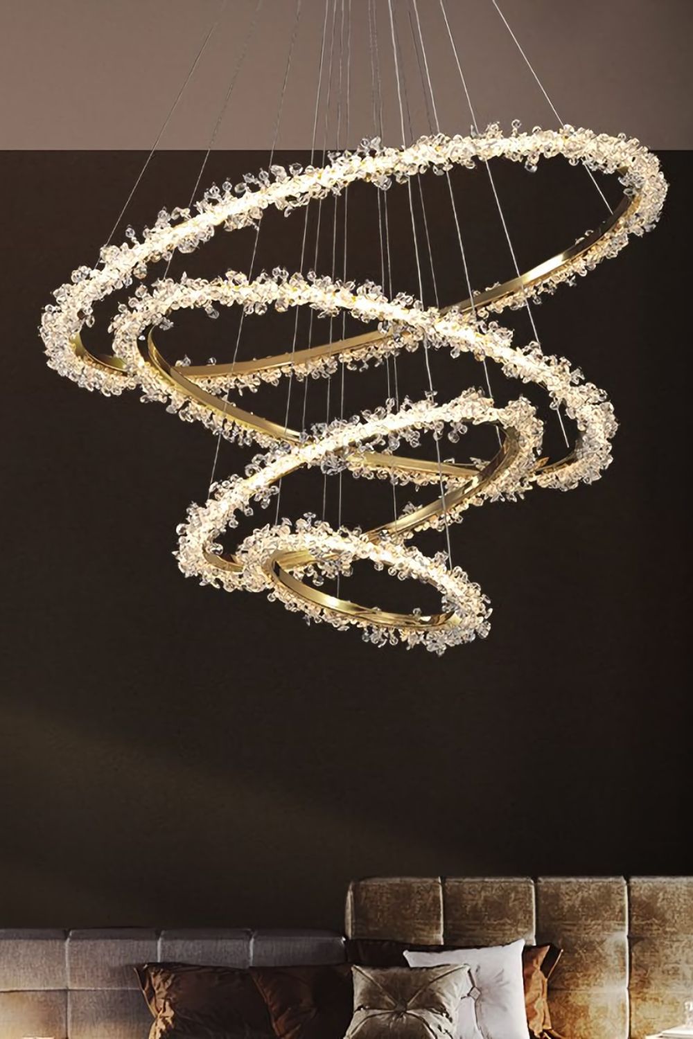 Spiridon Crystal Chandelier - morylighting