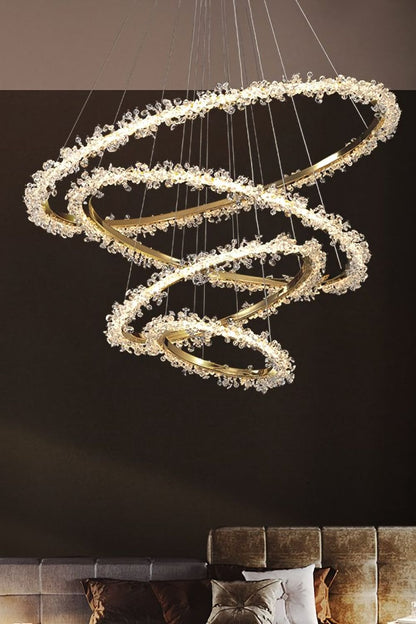 Spiridon Crystal Chandelier - morylighting