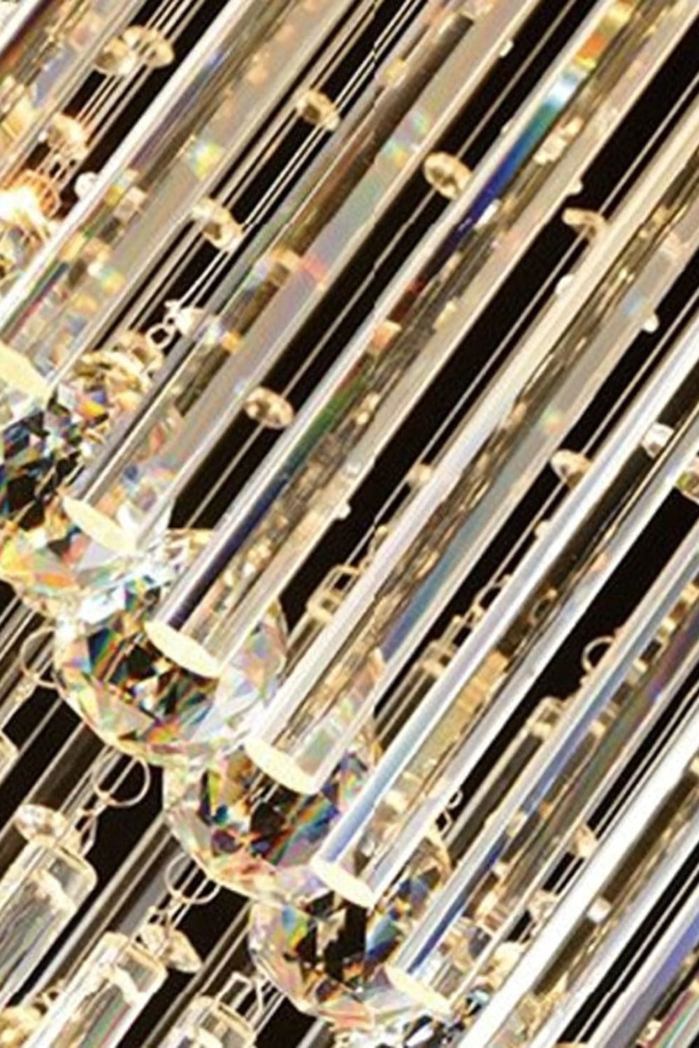 Square Crystal Chandelier - morylighting