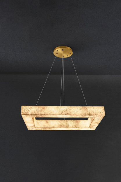 Oval Anita Alabaster Chandelier - view 9 | morylighting