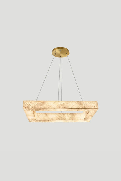 Oval Anita Alabaster Chandelier - view 10 | morylighting