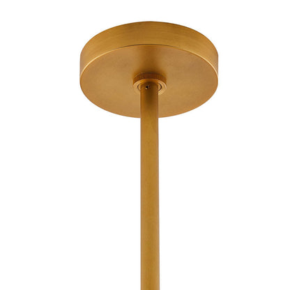 Arteriors Starling 12-Light Chandelier with Sputnik Silhouette and Frosted Glass Petals