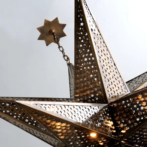 LA Star of Sky  5 Lights  Chandelier