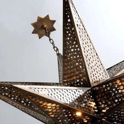 LA Star of Sky  5 Lights  Chandelier