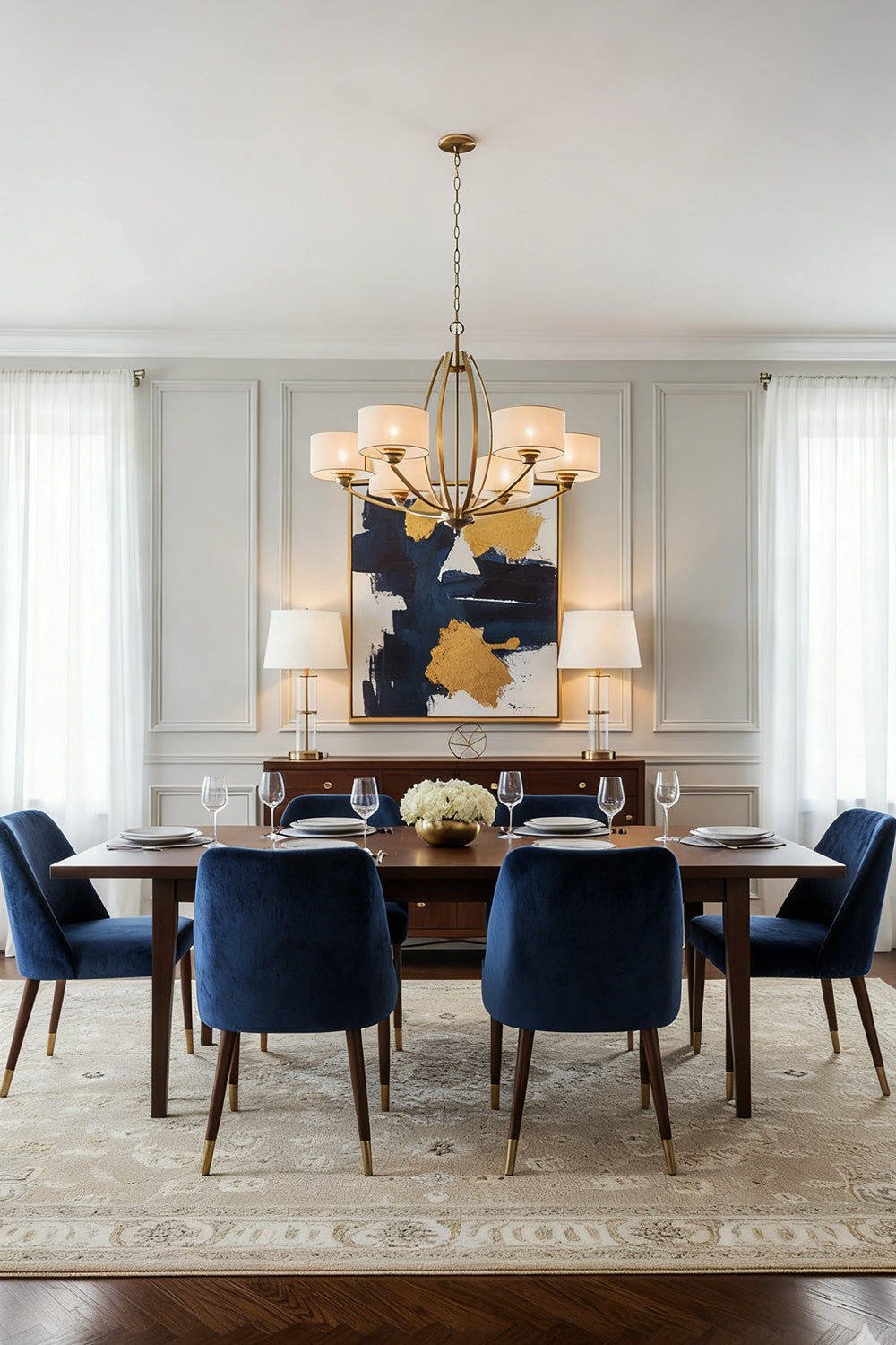 Stiffel Avira Chandelier - view 3 | morylighting