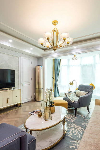 Stiffel Avira Chandelier - view 13 | morylighting