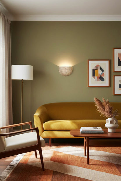 Stone Bowl Wall Light - view 5 | morylighting