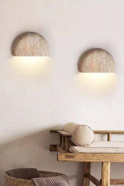 Stone Bowl Wall Light - view 10 | morylighting