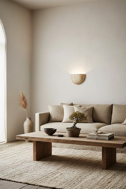 Stone Bowl Wall Light - view 8 | morylighting