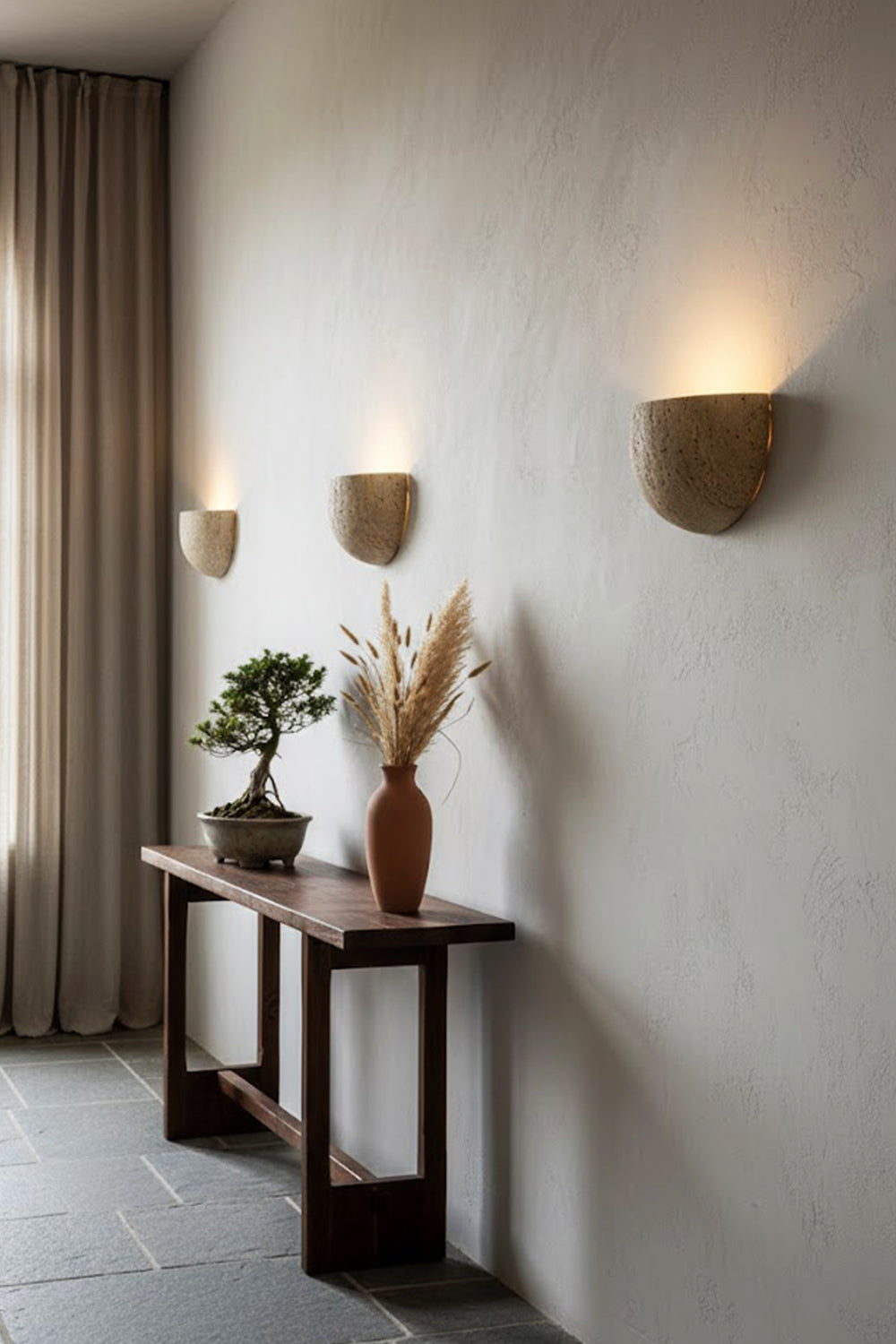 Stone Bowl Wall Light - view 9 | morylighting
