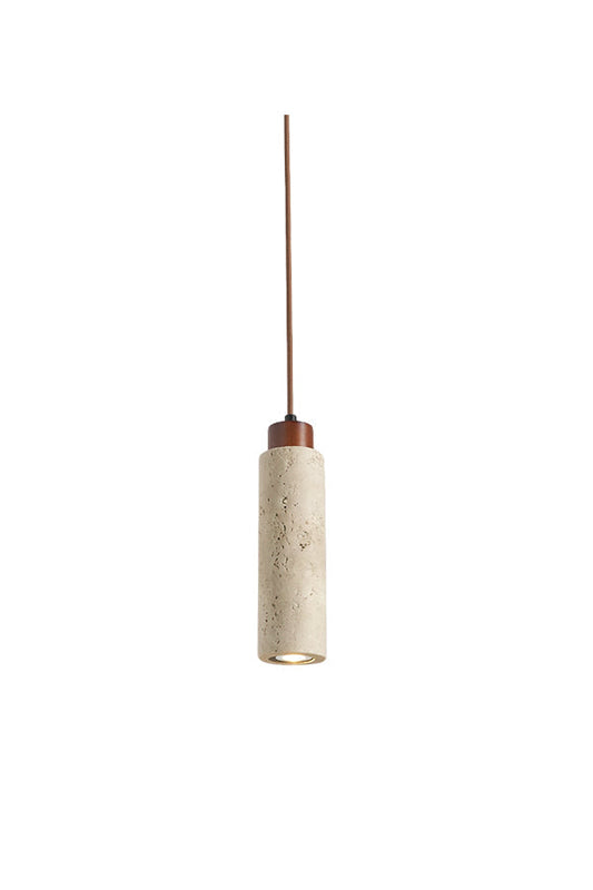 Stone Cylinder Pendant Light | morylighting