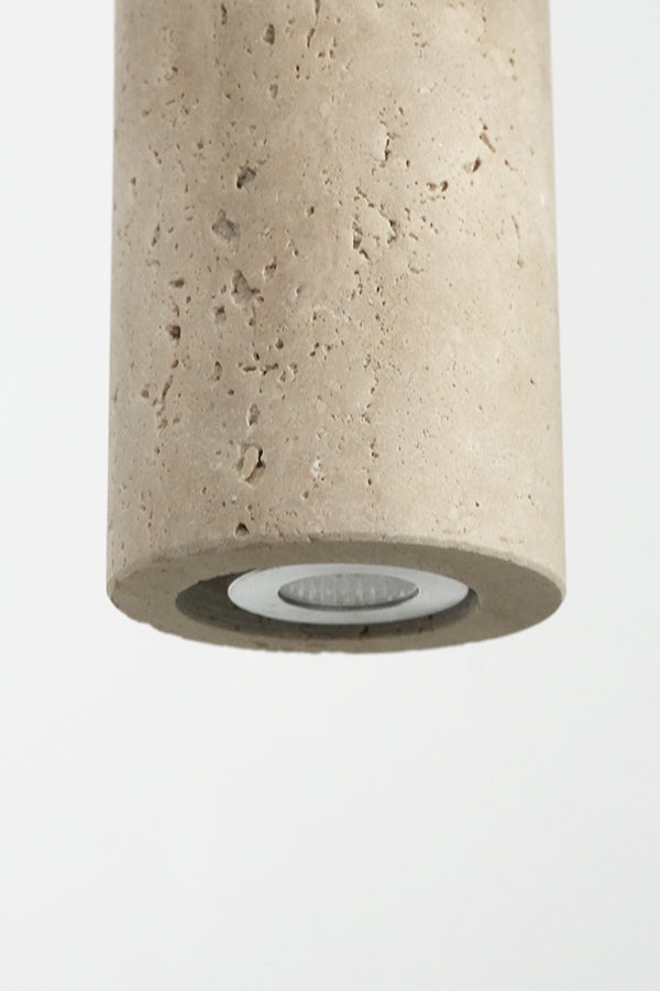 Stone Cylinder Pendant Light - view 17 | morylighting