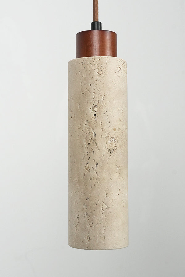 Stone Cylinder Pendant Light - view 16 | morylighting