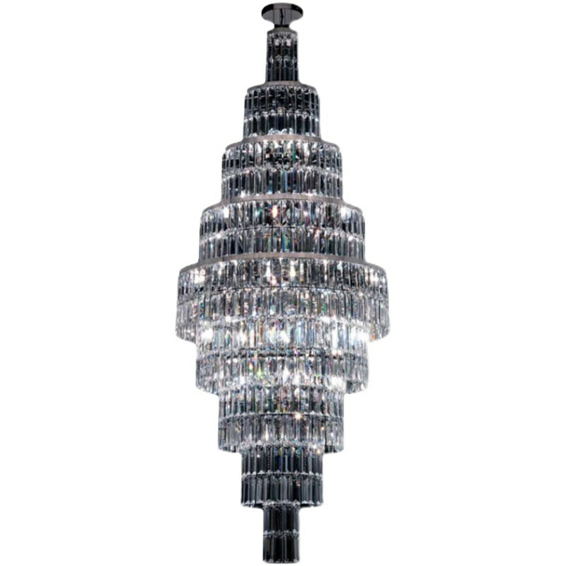 Morylighting Grand Lumina K9 Crystal Foyer Chandelier - Background Shot
