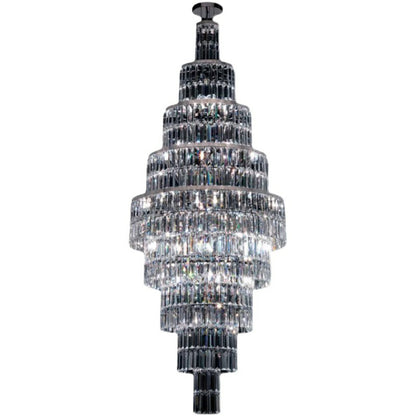 Morylighting Grand Lumina K9 Crystal Foyer Chandelier - Background Shot