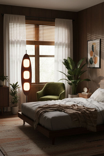 Surfboard Floor Lamp - view 2 | morylighting