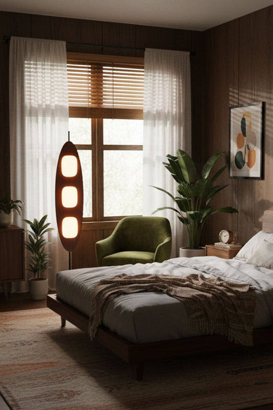 Surfboard Floor Lamp - view 2 | morylighting