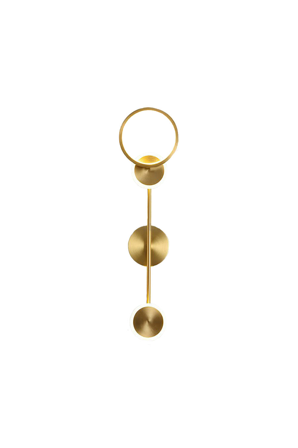 Brass Susan Trio Wall Lamp | morylighting