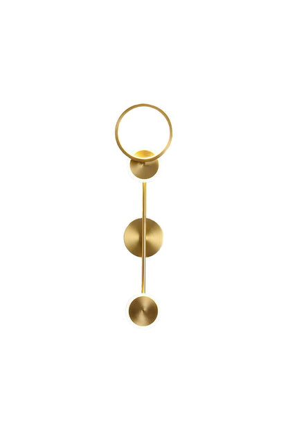 Brass Susan Trio Wall Lamp | morylighting
