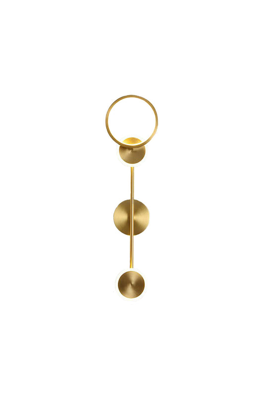 Brass Susan Trio Wall Lamp | morylighting