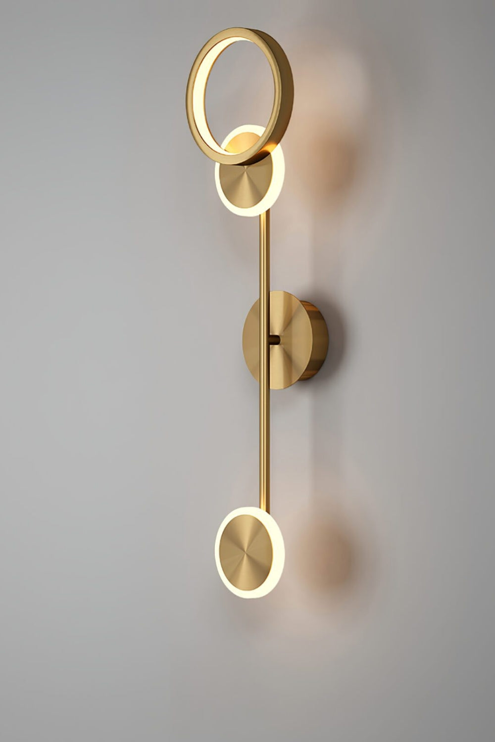 Brass Susan Trio Wall Lamp - view 16 | morylighting