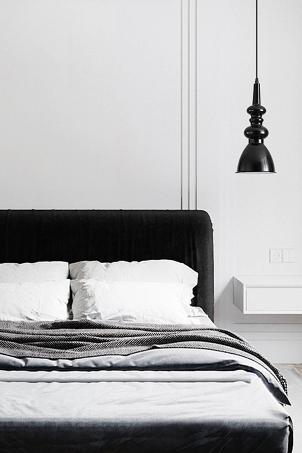 Svelte Noir Pendant Light - view 11 | morylighting