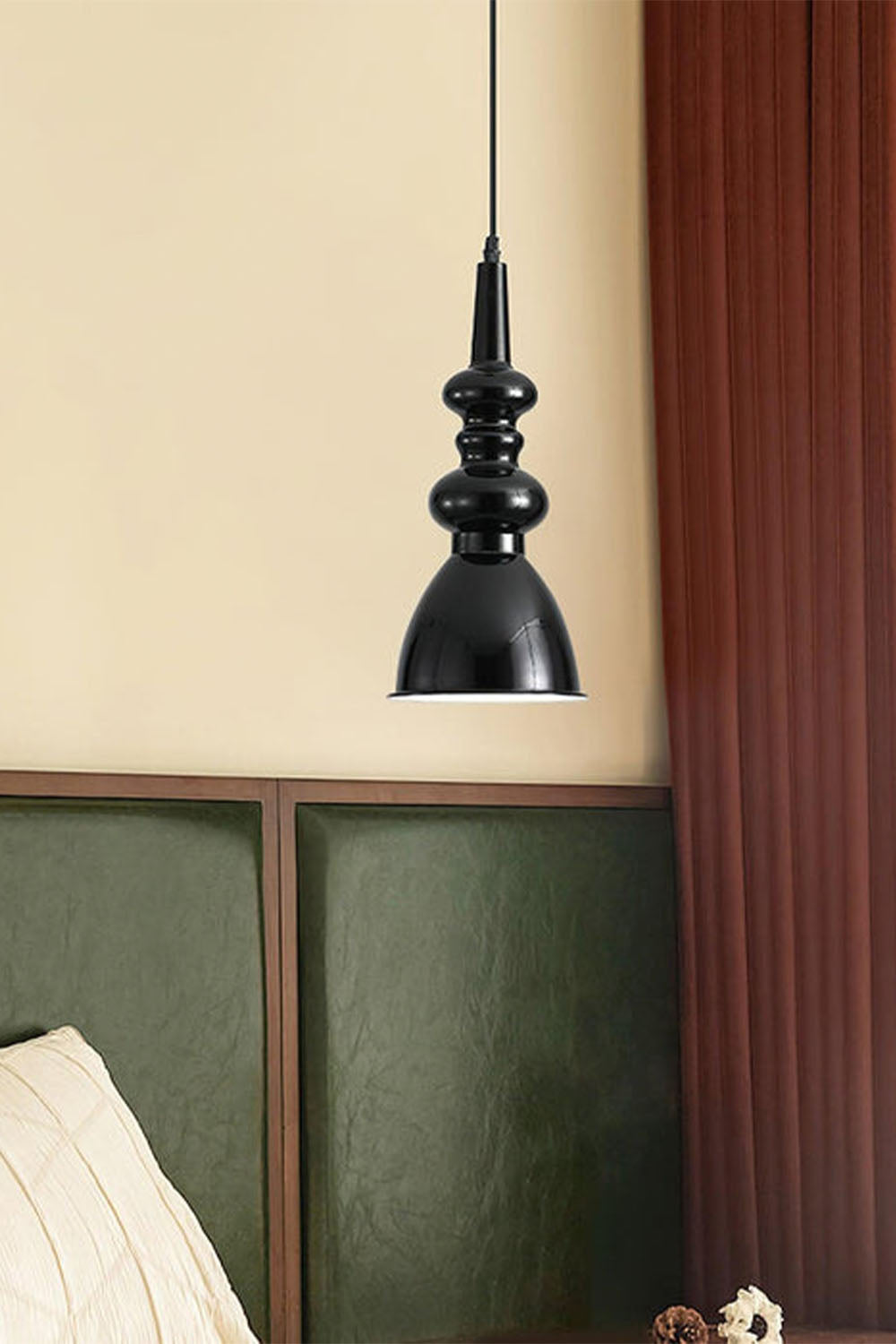 Svelte Noir Pendant Light - view 6 | morylighting