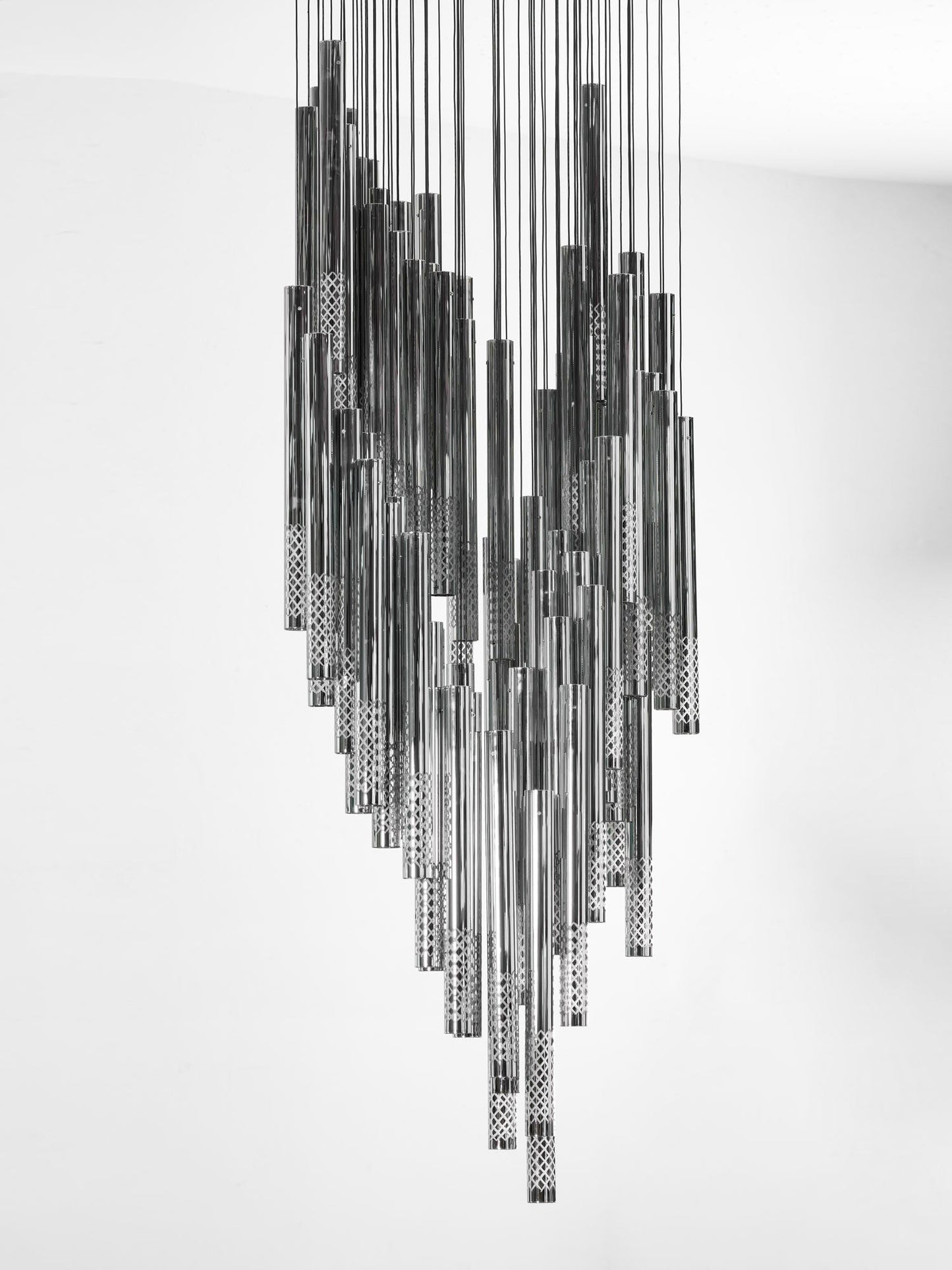 Galaxy Symphony Orchestra Meteor Shower Crystal Spiral Chandelier