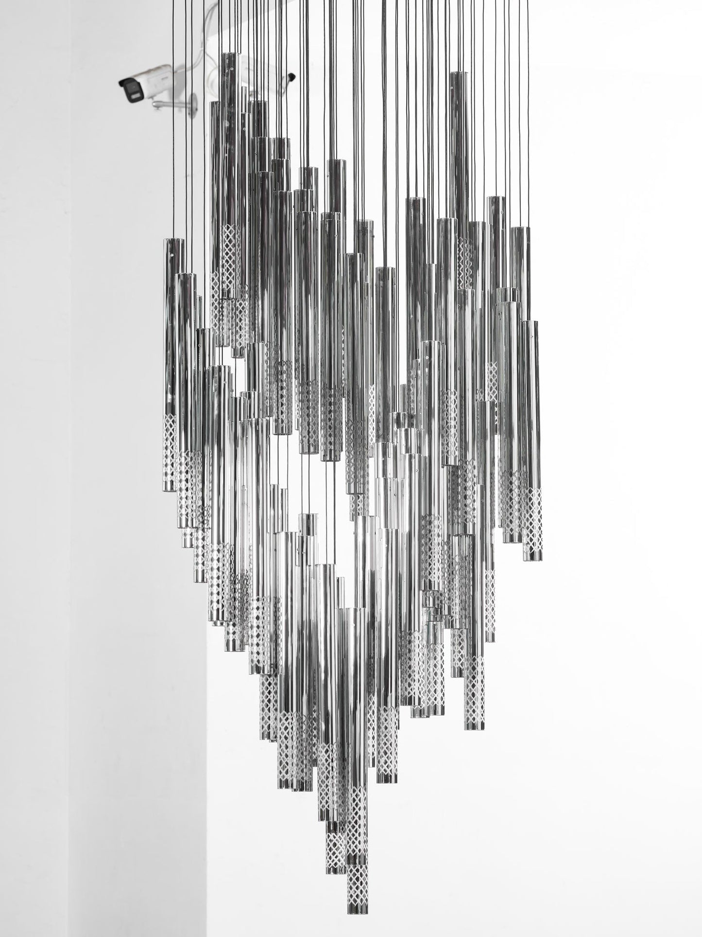 Galaxy Symphony Orchestra Meteor Shower Crystal Spiral Chandelier