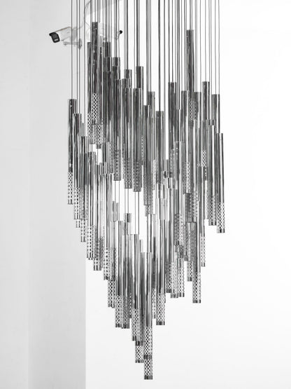 Galaxy Symphony Orchestra Meteor Shower Crystal Spiral Chandelier
