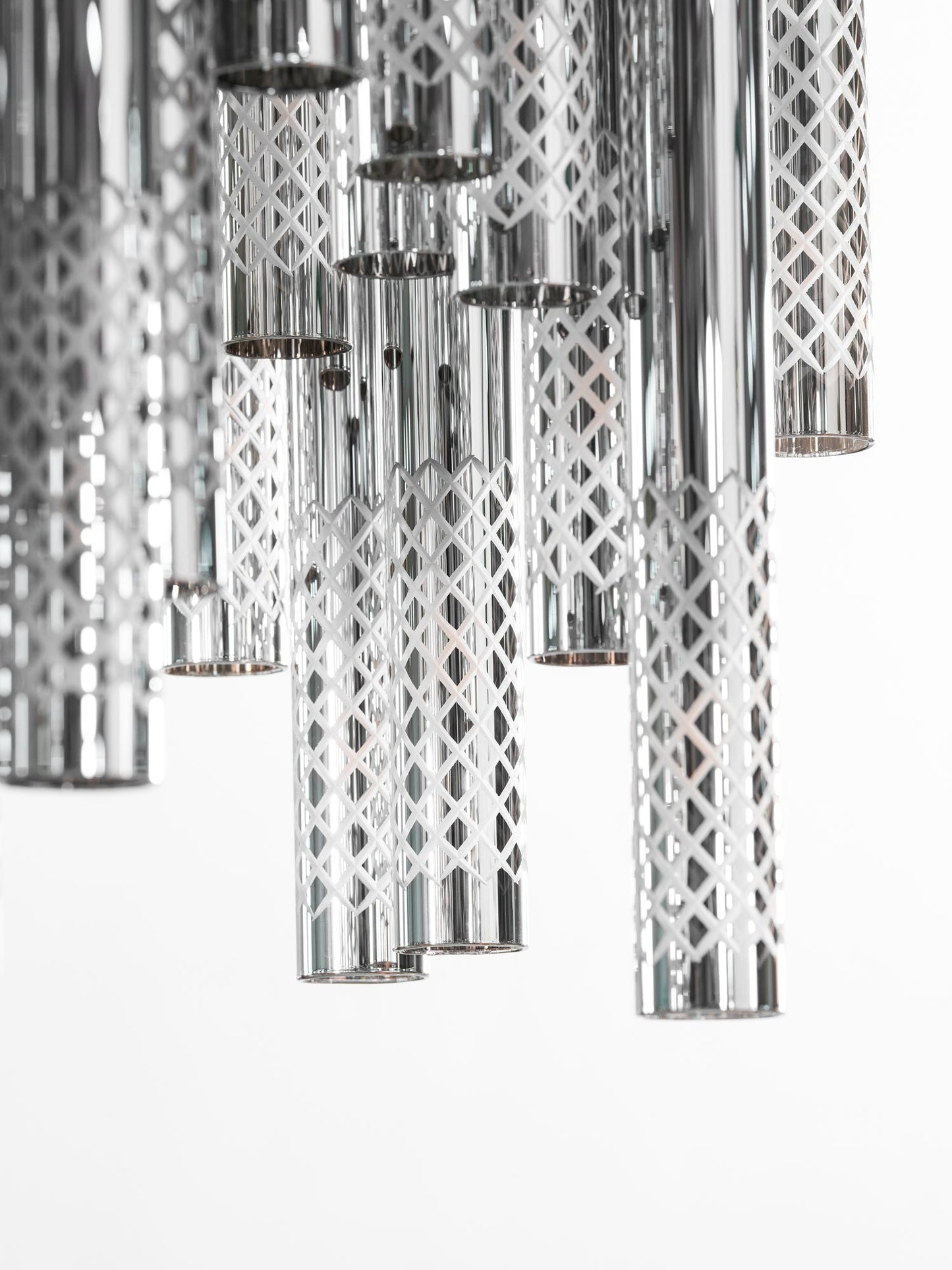 Galaxy Symphony Orchestra Meteor Shower Crystal Spiral Chandelier