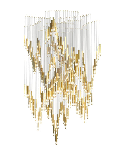 Galaxy Symphony Orchestra Meteor Shower Crystal Spiral Chandelier