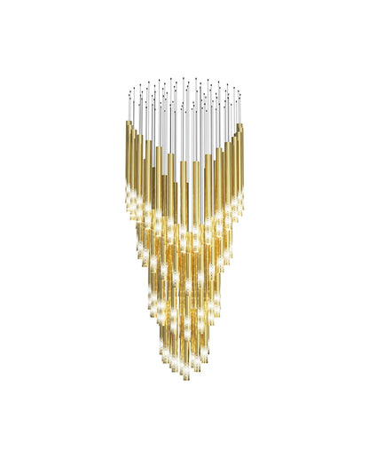 Galaxy Symphony Orchestra Meteor Shower Crystal Spiral Chandelier