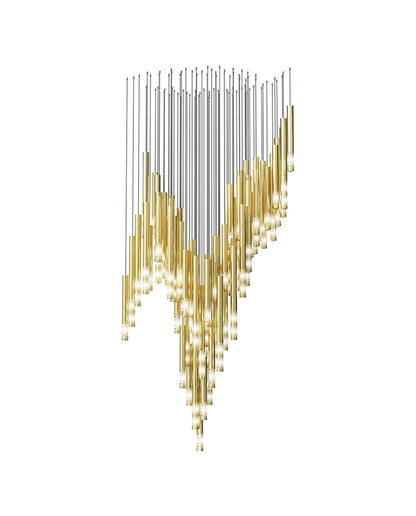 Galaxy Symphony Orchestra Meteor Shower Crystal Spiral Chandelier