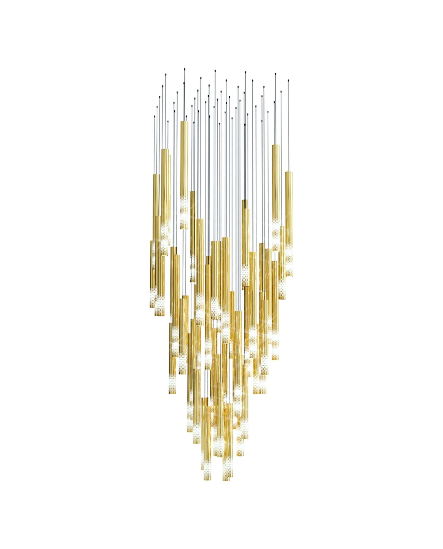 Galaxy Symphony Orchestra Meteor Shower Crystal Spiral Chandelier