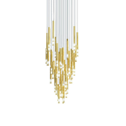 Galaxy Symphony Orchestra Meteor Shower Crystal Spiral Chandelier
