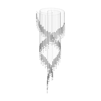 Galaxy Symphony Orchestra Meteor Shower Crystal Spiral Chandelier