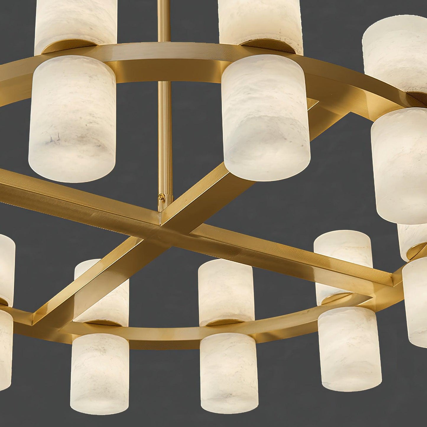 Tabitha Alabaster Chandelier