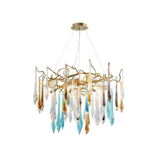 LA Teardrop Crystal Chandelier