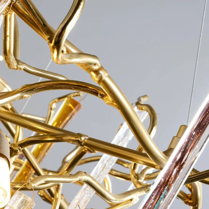 LA Teardrop Crystal Chandelier
