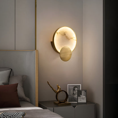 Terra Svet Alabaster Wall Lamp