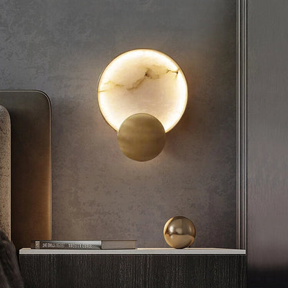 Terra Svet Alabaster Wall Lamp