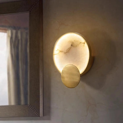 Terra Svet Alabaster Wall Lamp
