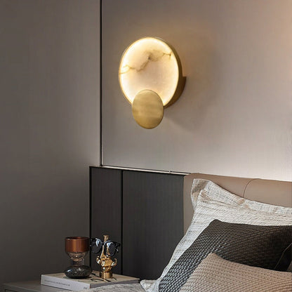 Terra Svet Alabaster Wall Lamp