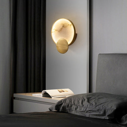 Terra Svet Alabaster Wall Lamp